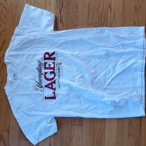 Never worn tshirt, Yuengling beer logo